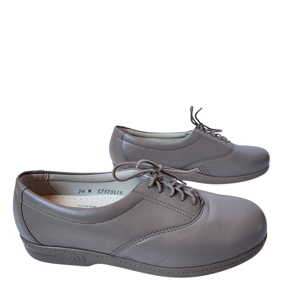 SAS Whisper Mocha Shoes Womens Size 7.5M Brown Tripad Comfort Walking Athletic